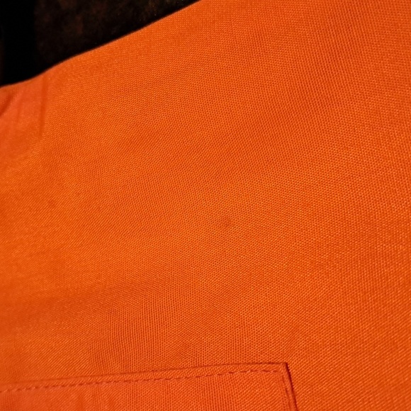 M & M women's or men's XXS Blaze orange top NWT measures bigger - Picture 3 of 3